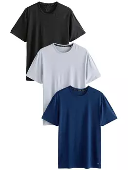 Рубашка Next, цвет Blue/Light blue/Black