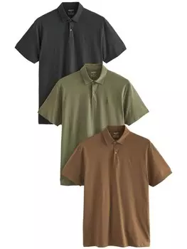 Рубашка Next, цвет Brown/Anthracite/Green