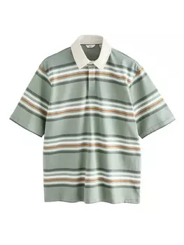 Рубашка Next, цвет Green/Dark green