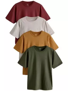 Рубашка Next, цвет Kitt/Auburn/Saffron/Fir