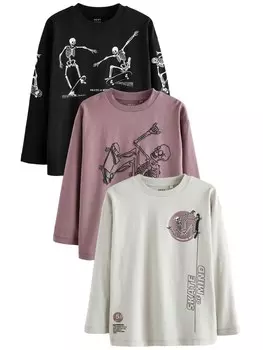 Рубашка Next, цвет Mixed colors/Black