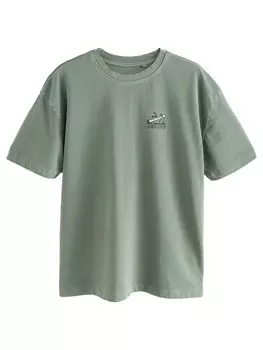 Рубашка Next, цвет mottled green