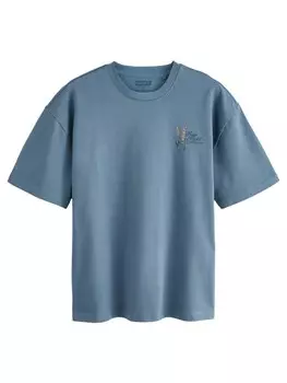 Рубашка Next, цвет Navy/Sapphire