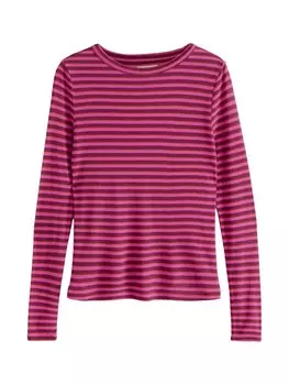 Рубашка Next, цвет Pink/Burgundy