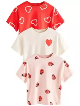 Рубашка Next, цвет Pink/Red