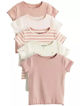 Рубашка Next, цвет Rose/Dusky pink