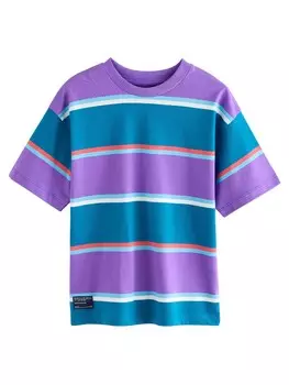 Рубашка Next, цвет Sapphire/Light blue/Dark purple