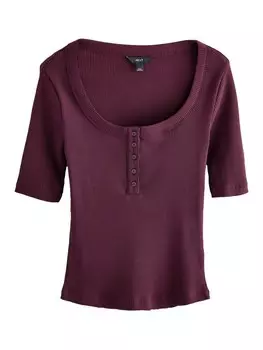 Рубашка Next, цвет Wine red