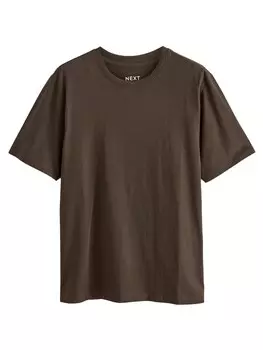Рубашка Next Essential, темно-коричневый