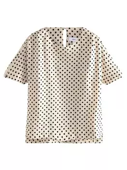 Рубашка Next, кремовый