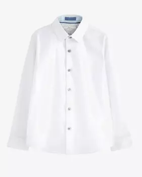 Рубашка Next Long Sleeve, белый