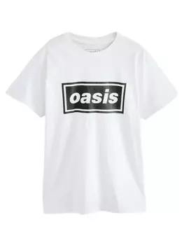 Рубашка Next Oasis Band, белый