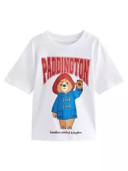 Рубашка Next Paddington Bear, белый
