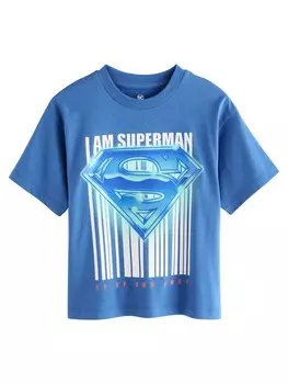 Рубашка Next Superman, цвет Blue/Neon blue