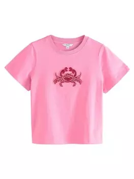 Рубашка Next, светло-розовый