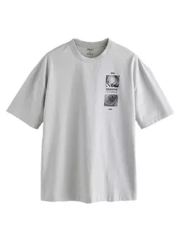 Рубашка Next, светло-серый