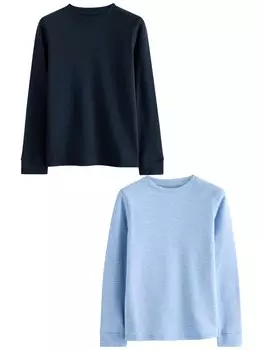 Рубашка Next, темно-синий/светло-синий