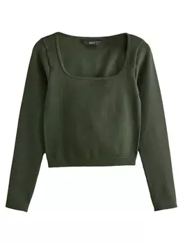 Рубашка Next, темно-зеленый