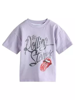 Рубашка Next The Rolling Stones, сиреневый