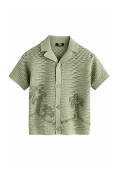 Рубашка Next, зеленый