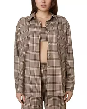 Рубашка NIA Самира, коричневый