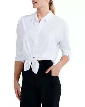 Рубашка NIC+ZOE Tech Stretch Shirt, белый