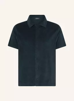 Рубашка Nicolo обычного кроя с короткими рукавами A.P.C., синий