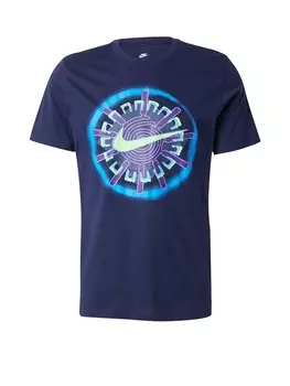 Рубашка Nike Sportswear OC FESTIVAL, темно-синий/светло-синий