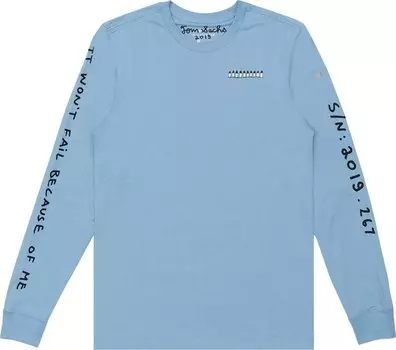 Рубашка Nike x Tom Sachs NRG Long-Sleeve Shirt 'Skyline Blue', синий