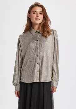 Рубашка Nmph НУИДУН, цвет silver coloured