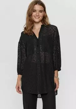 Рубашка Nmph NUVIOL, цвет caviar