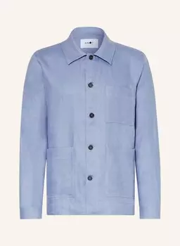 Рубашка NN.07 OLAV Regular Fit, светло-синий