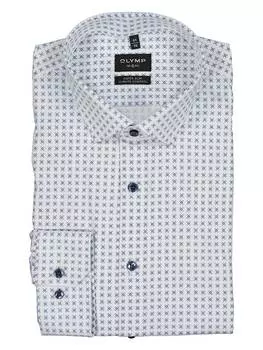 Рубашка No 6 OLYMP, белый/синий