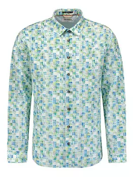 Рубашка No Excess, цвет hellblau/grn