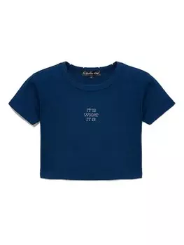 Рубашка No Matter What, синий