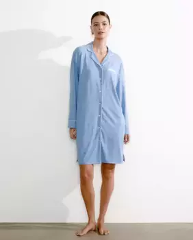 Рубашка ночная рубашка nfasis, синий