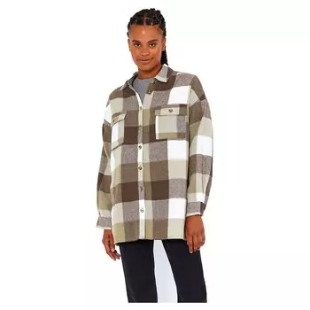 Рубашка Noisy May Flanny BG, зеленый