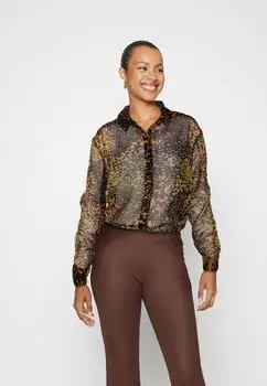 Рубашка Noisy May МЕЛИНА, хаки