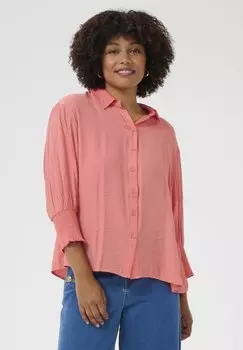 Рубашка NOLA Cream, фуксия