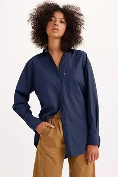 Рубашка Nola с карманом свободного кроя Levi'S, синий