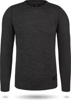 Рубашка Normani Outdoor Sports Herren Merino Langarm Melbourne, антрацит