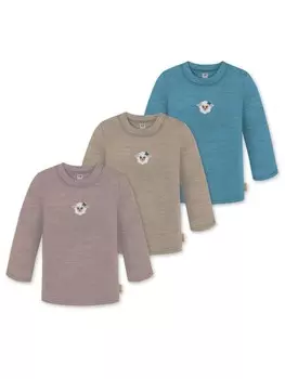 Рубашка normani Taupo, цвет mottled beige/mottled blue/mottled brown