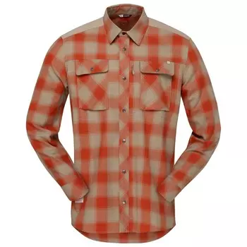 Рубашка Norrna Femund Flannel Shirt, цвет Pureed Pumpkin