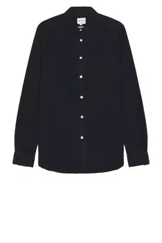 Рубашка Norse Projects Osvald Cotton Tencel, цвет Dark Navy