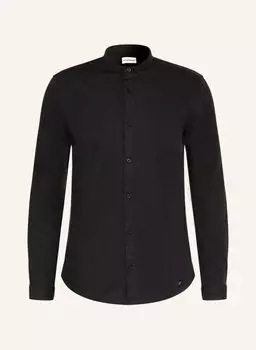 Рубашка NOWADAYS Slim Fit, черный