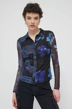 Рубашка Новости Desigual, темно-синий