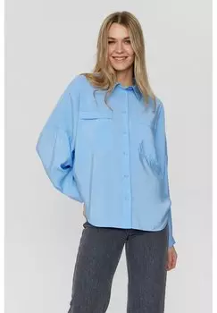 Рубашка NUESSY Nmph, синий