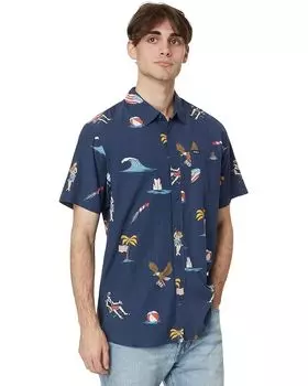 Рубашка O'Neill Oasis Eco Ss Standard, темно-синий