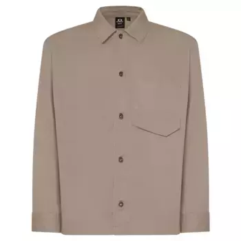 Рубашка Oakley Cotton overshirt, бежевый
