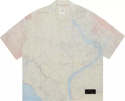 Рубашка OAMC Kurt 'Butter', разноцветный